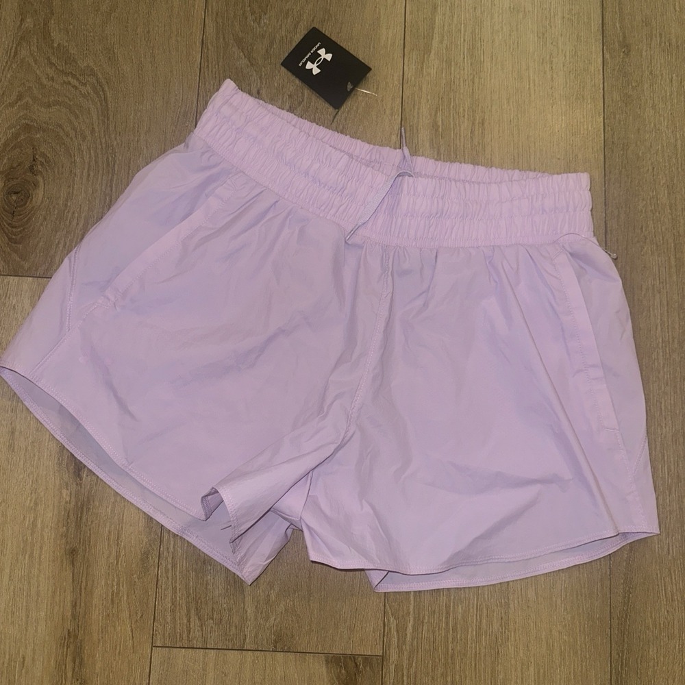 Under Armour Women's Light Purple Athletic Shorts
